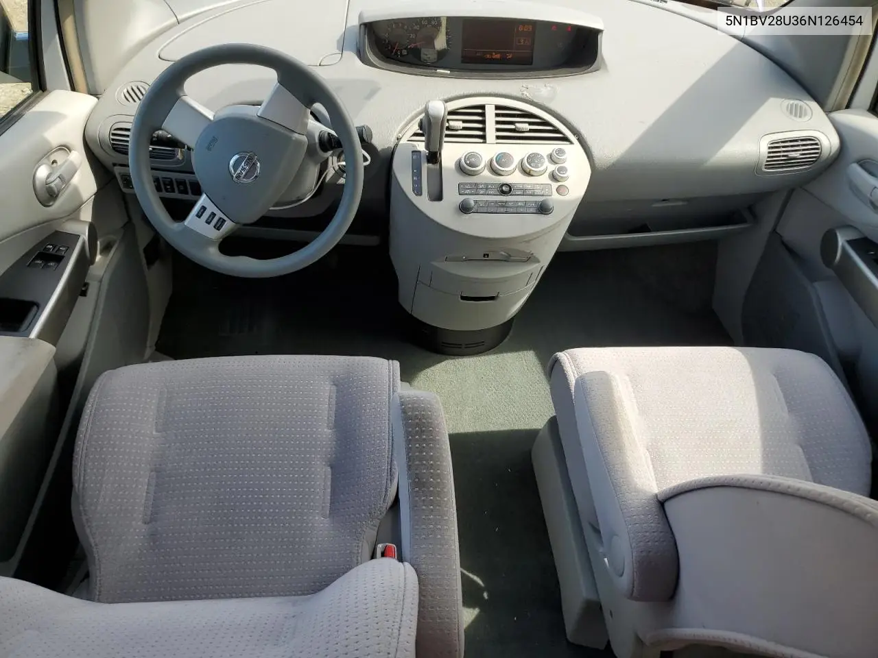 2006 Nissan Quest S VIN: 5N1BV28U36N126454 Lot: 61696175
