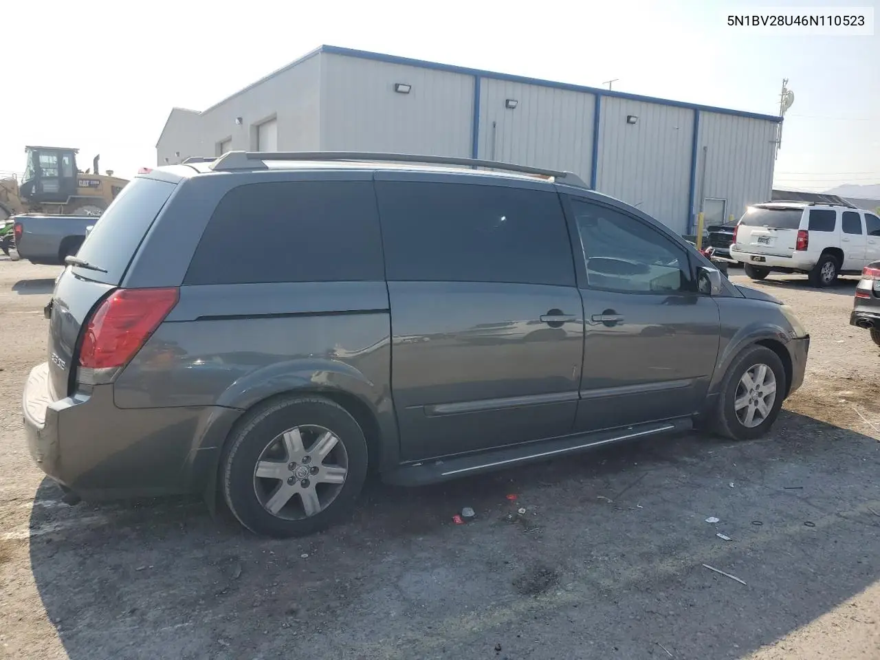2006 Nissan Quest S VIN: 5N1BV28U46N110523 Lot: 64647165