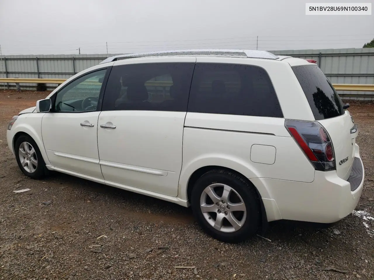 2009 Nissan Quest S VIN: 5N1BV28U69N100340 Lot: 60672765