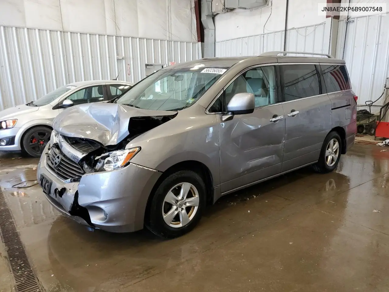 2011 Nissan Quest S VIN: JN8AE2KP6B9007548 Lot: 56026055