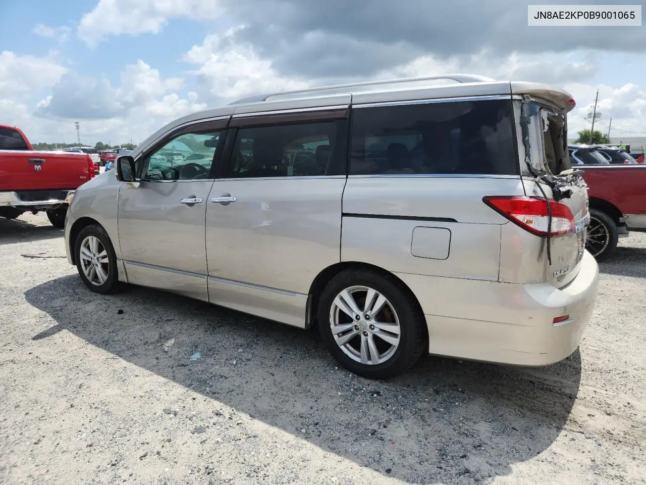 2011 Nissan Quest S VIN: JN8AE2KP0B9001065 Lot: 63194335