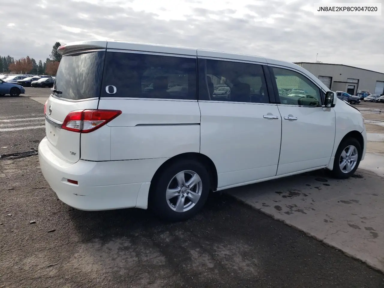 2012 Nissan Quest S VIN: JN8AE2KP8C9047020 Lot: 51455995
