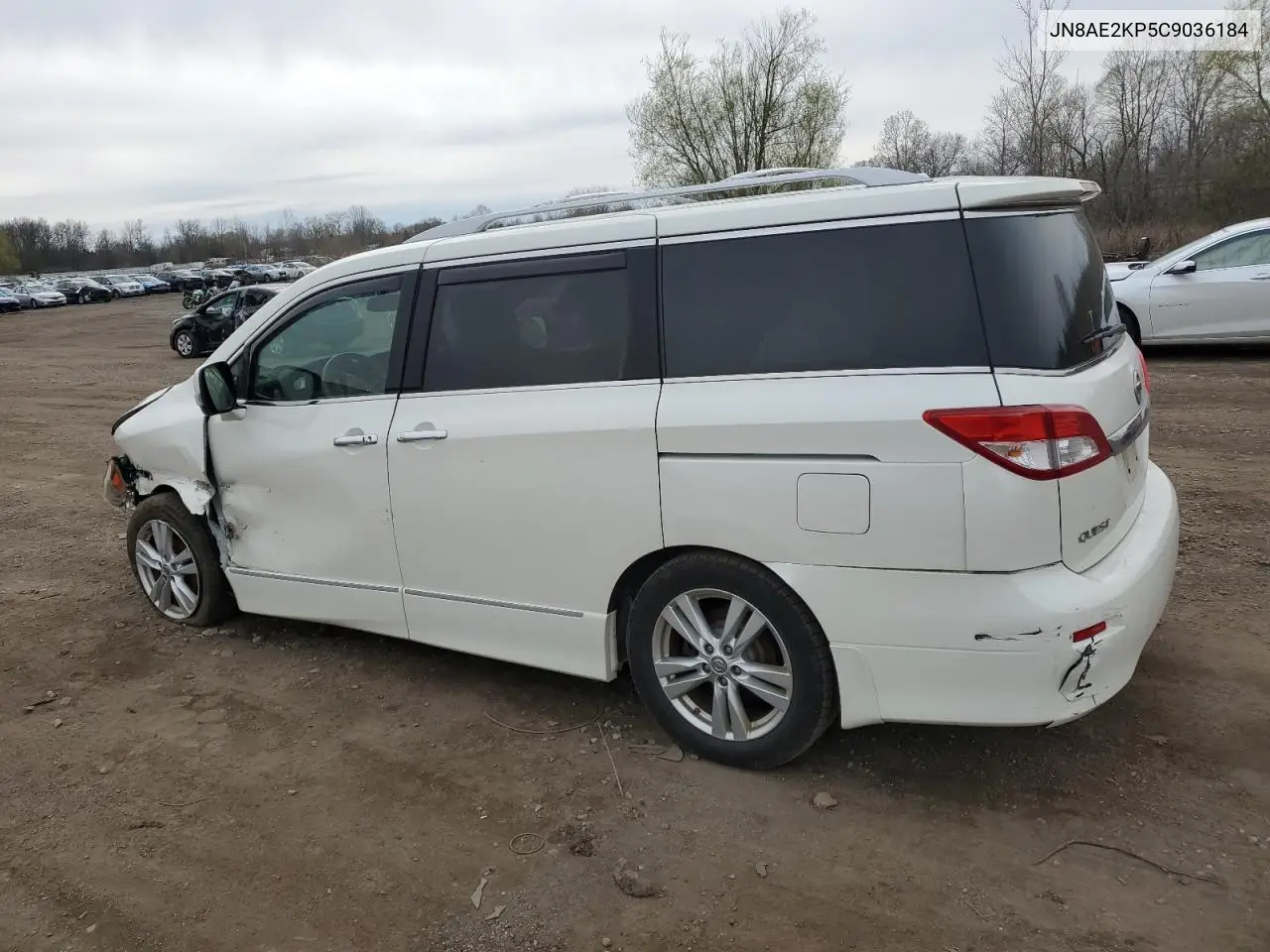 2012 Nissan Quest S VIN: JN8AE2KP5C9036184 Lot: 52691215