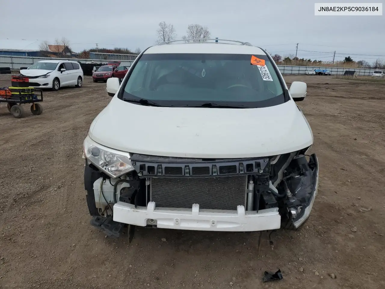 2012 Nissan Quest S VIN: JN8AE2KP5C9036184 Lot: 52691215