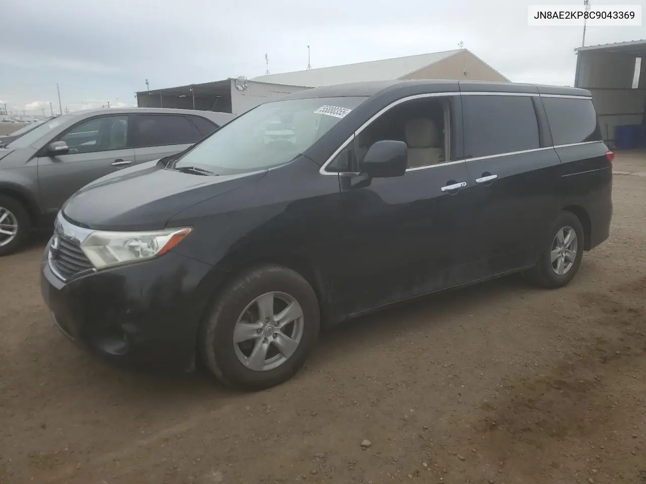 2012 Nissan Quest S VIN: JN8AE2KP8C9043369 Lot: 55880355