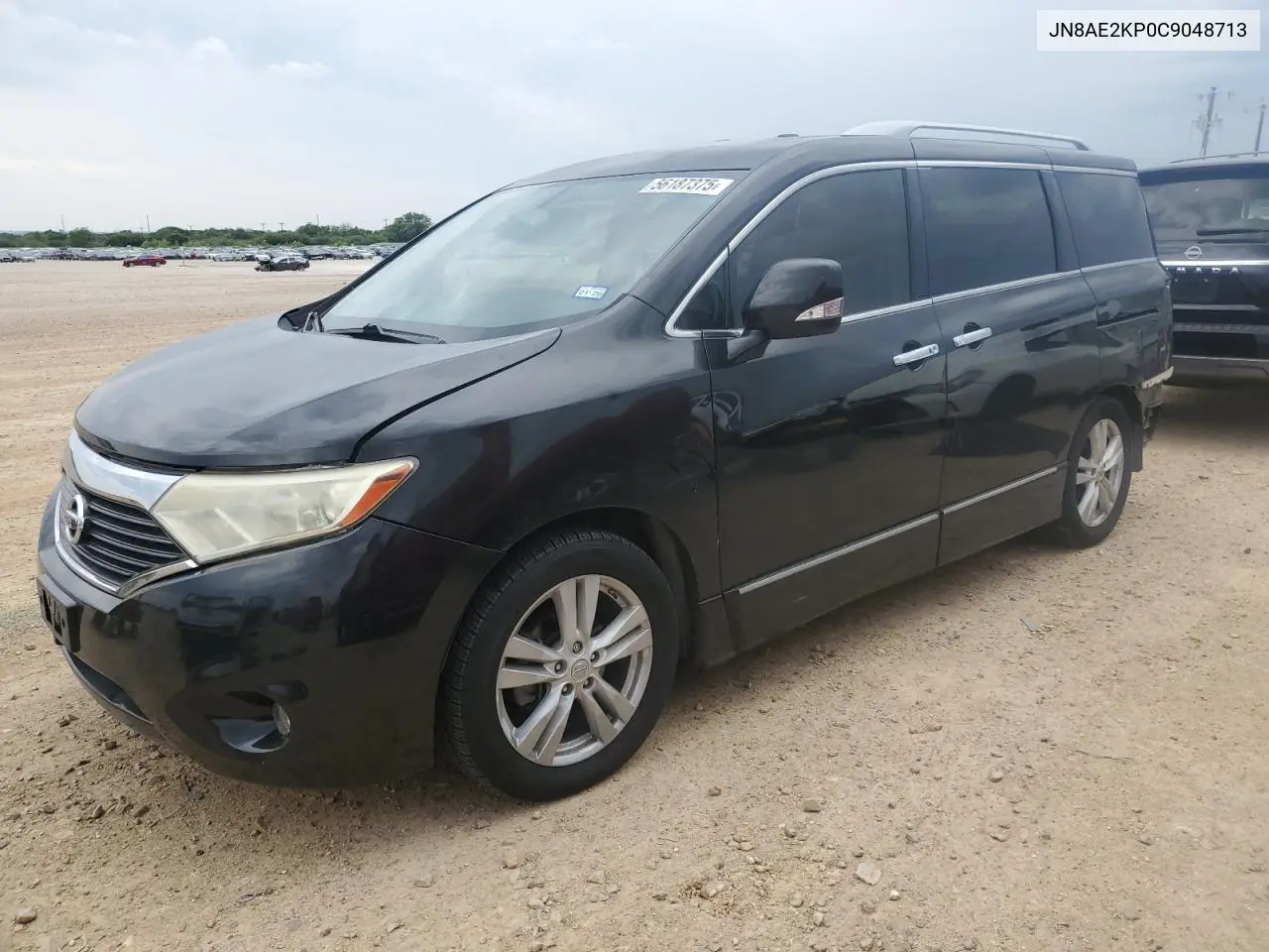 2012 Nissan Quest S VIN: JN8AE2KP0C9048713 Lot: 56187375