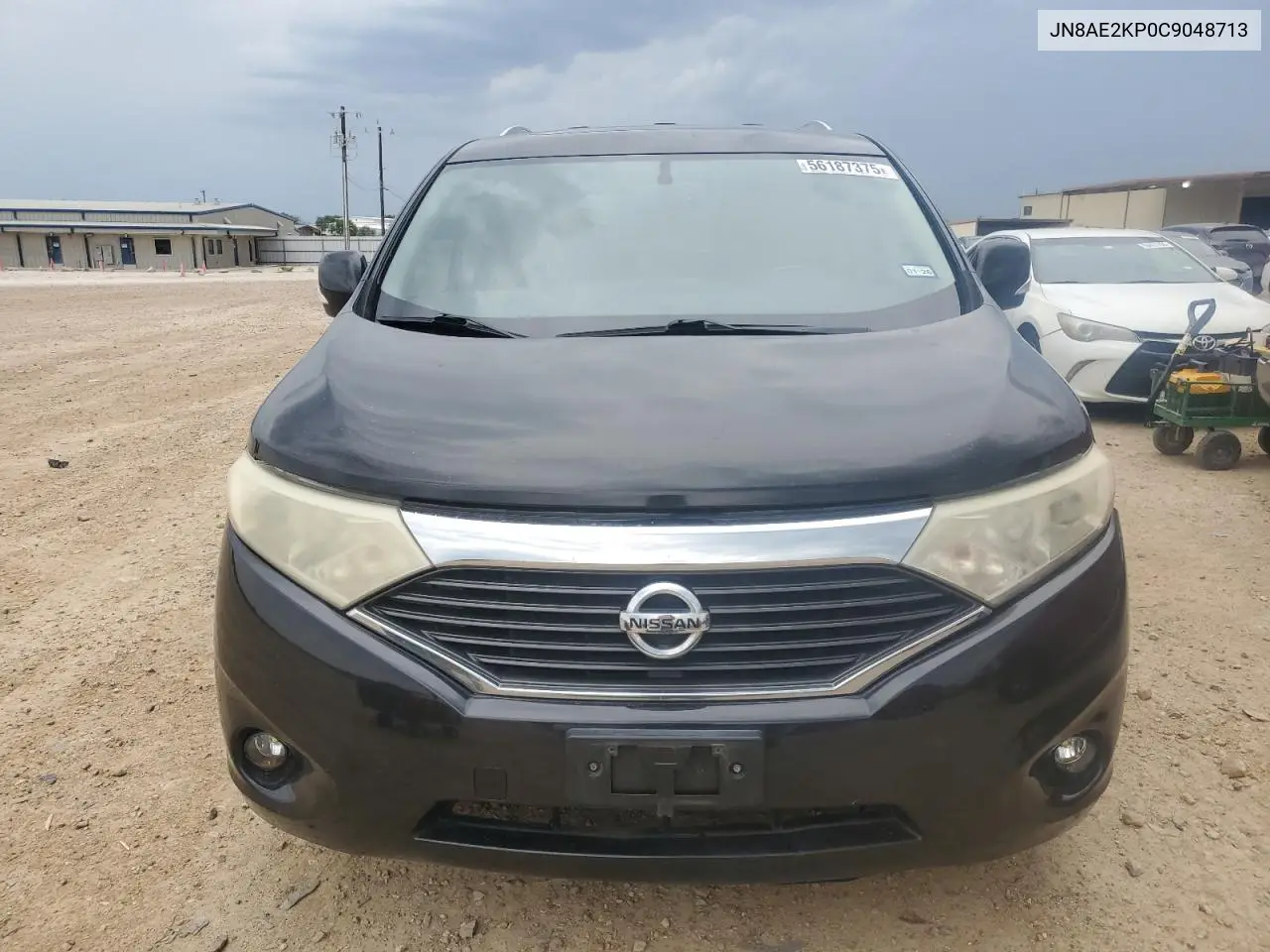 2012 Nissan Quest S VIN: JN8AE2KP0C9048713 Lot: 56187375