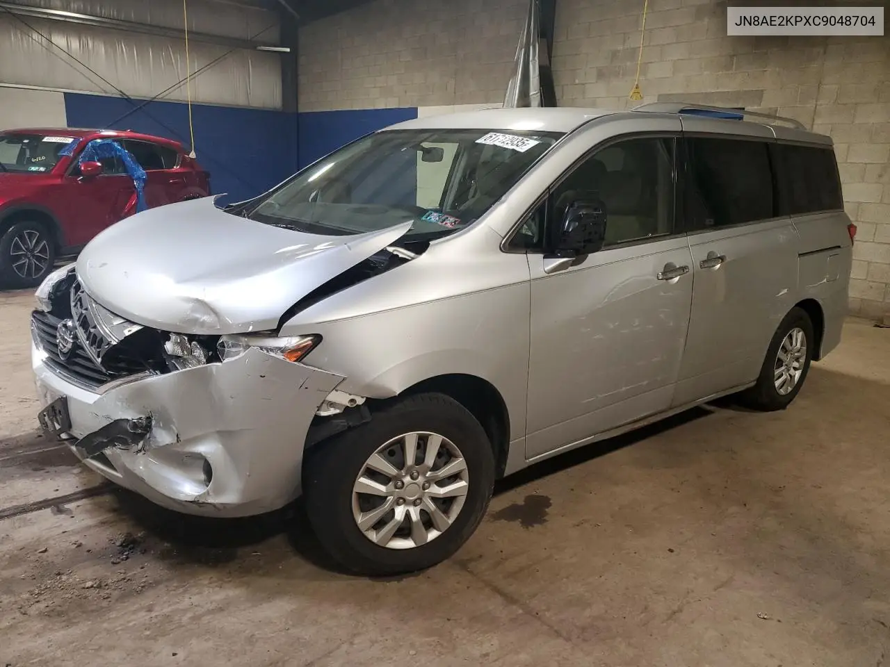 2012 Nissan Quest S VIN: JN8AE2KPXC9048704 Lot: 61712935