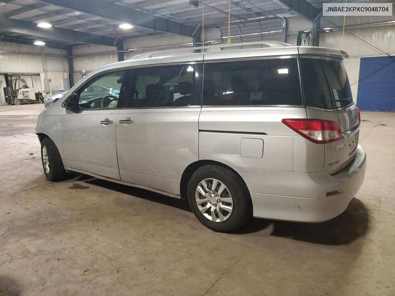 2012 Nissan Quest S VIN: JN8AE2KPXC9048704 Lot: 61712935
