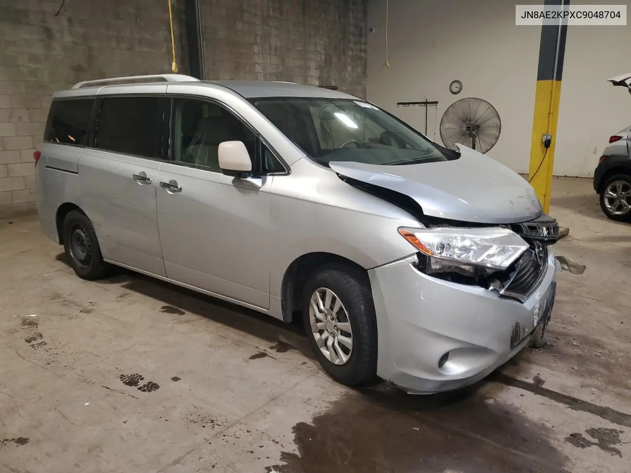2012 Nissan Quest S VIN: JN8AE2KPXC9048704 Lot: 61712935