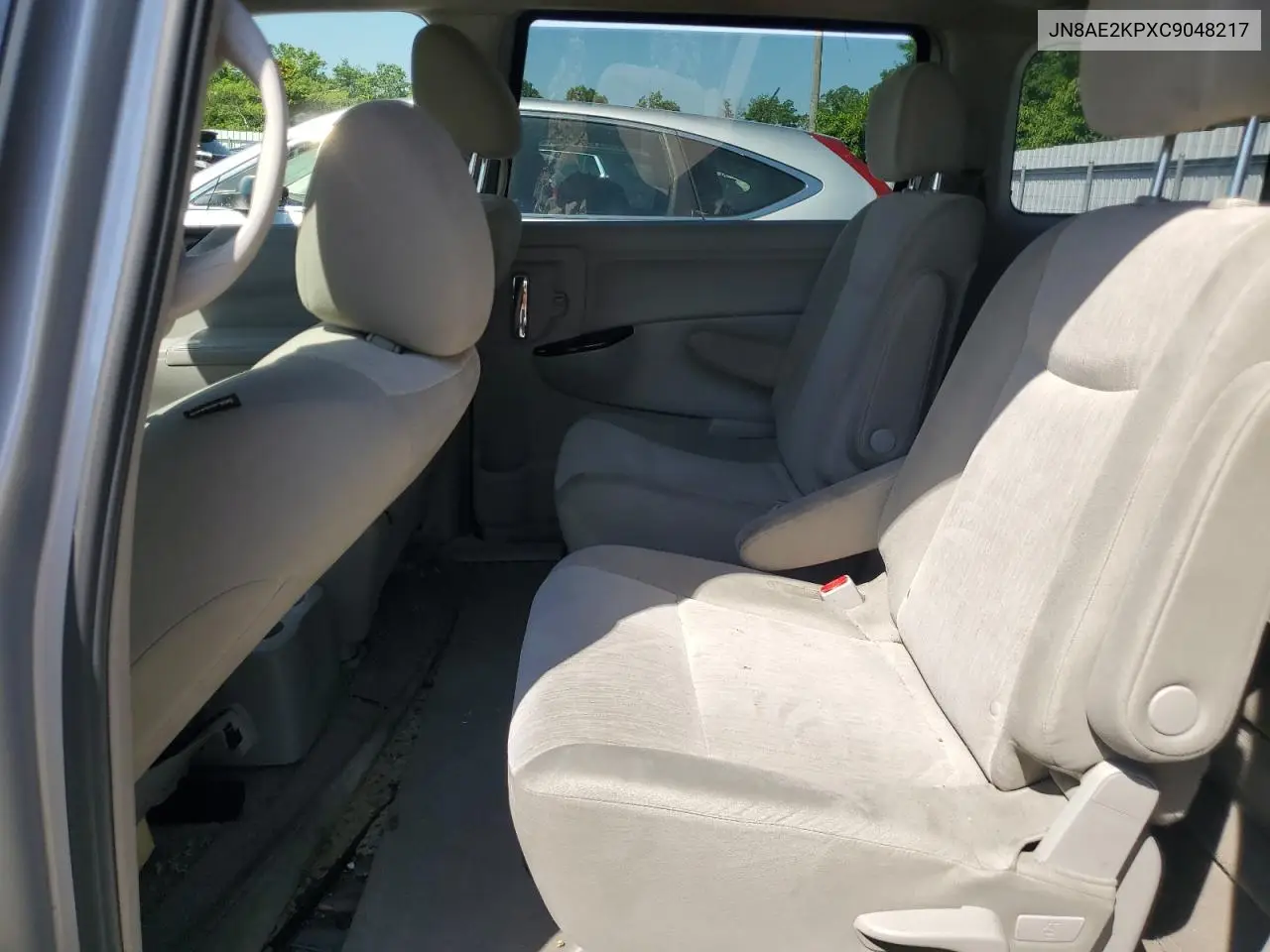 2012 Nissan Quest S VIN: JN8AE2KPXC9048217 Lot: 62212805