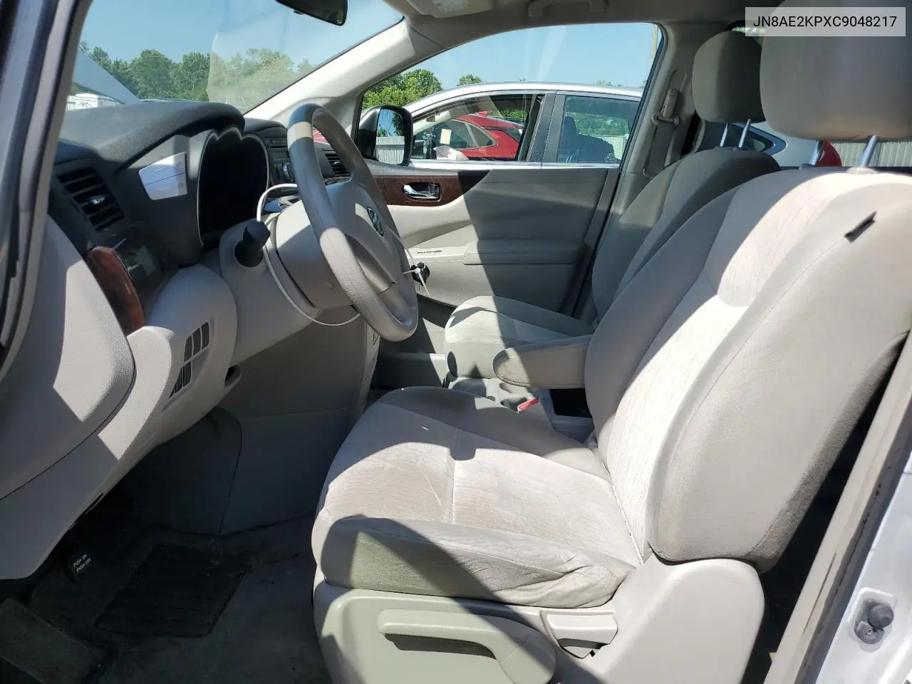 2012 Nissan Quest S VIN: JN8AE2KPXC9048217 Lot: 62212805