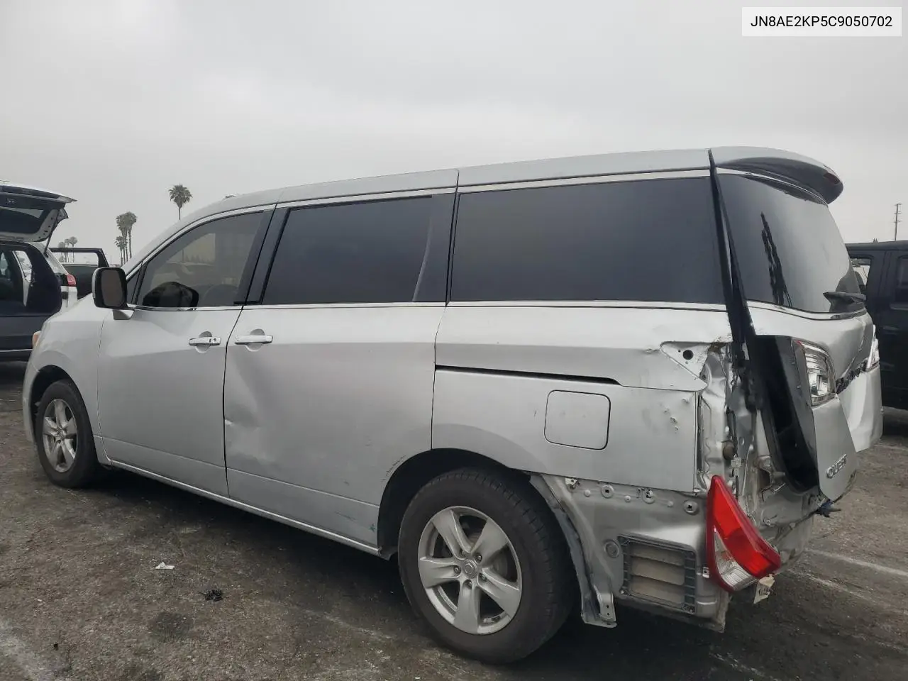 2012 Nissan Quest S VIN: JN8AE2KP5C9050702 Lot: 62407825