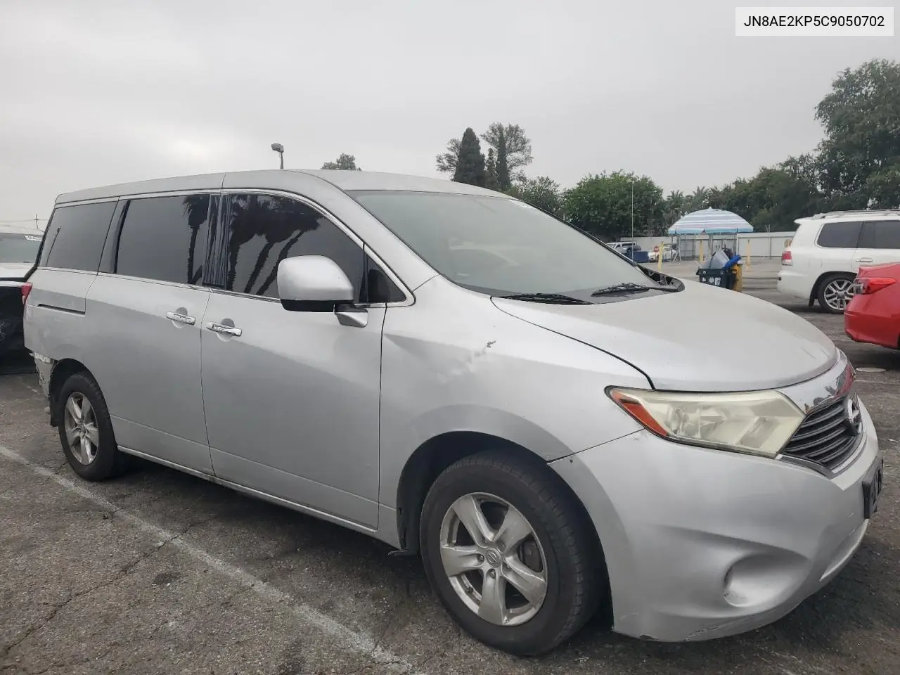 2012 Nissan Quest S VIN: JN8AE2KP5C9050702 Lot: 62407825