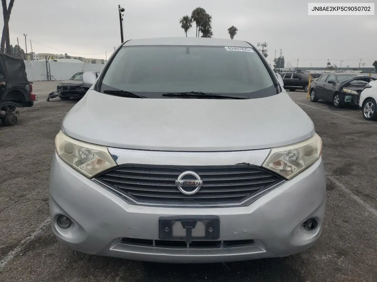 2012 Nissan Quest S VIN: JN8AE2KP5C9050702 Lot: 62407825