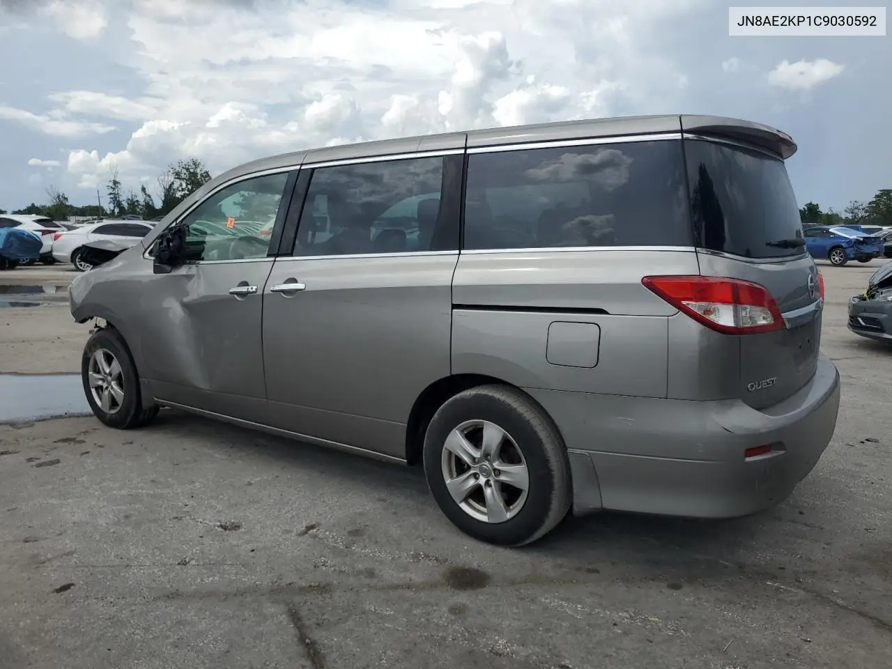 2012 Nissan Quest S VIN: JN8AE2KP1C9030592 Lot: 63622365