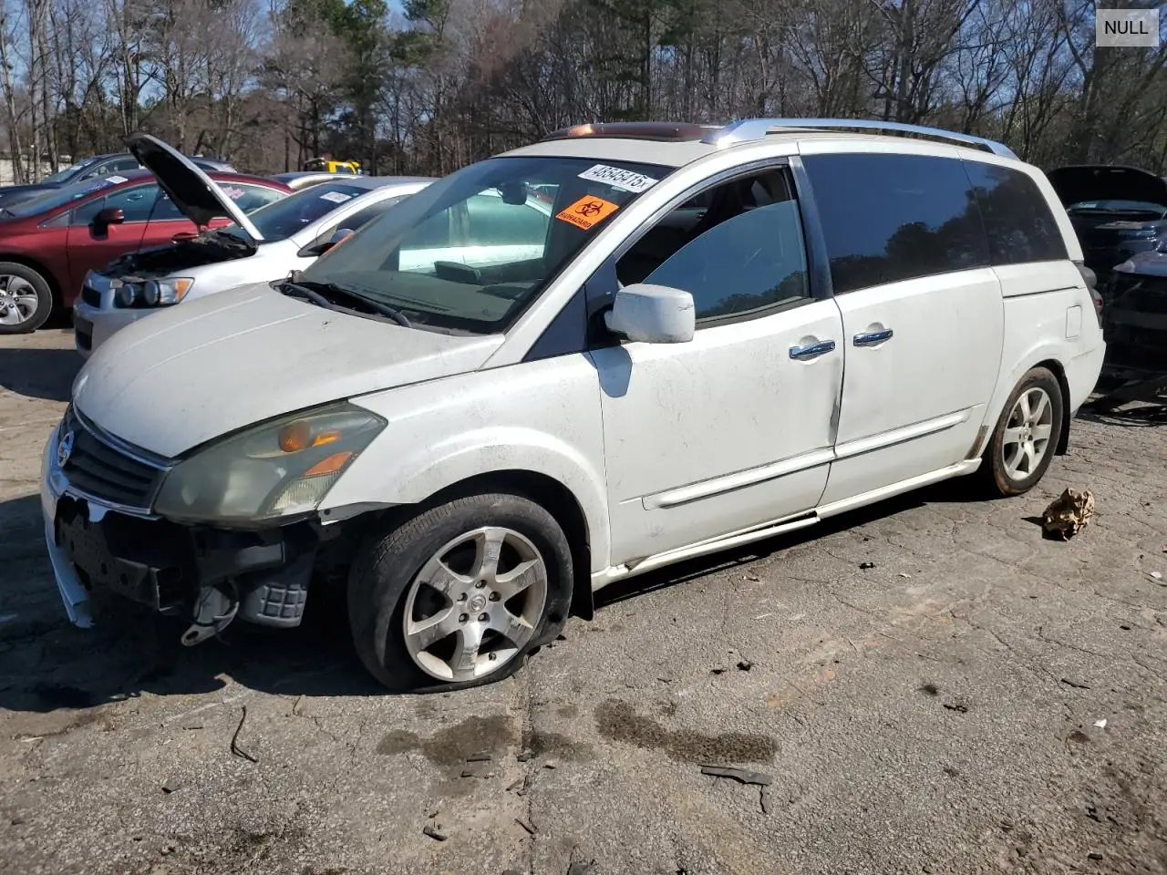 2013 Nissan Quest S VIN: 5N1BV28U27N112238 Lot: 48545415