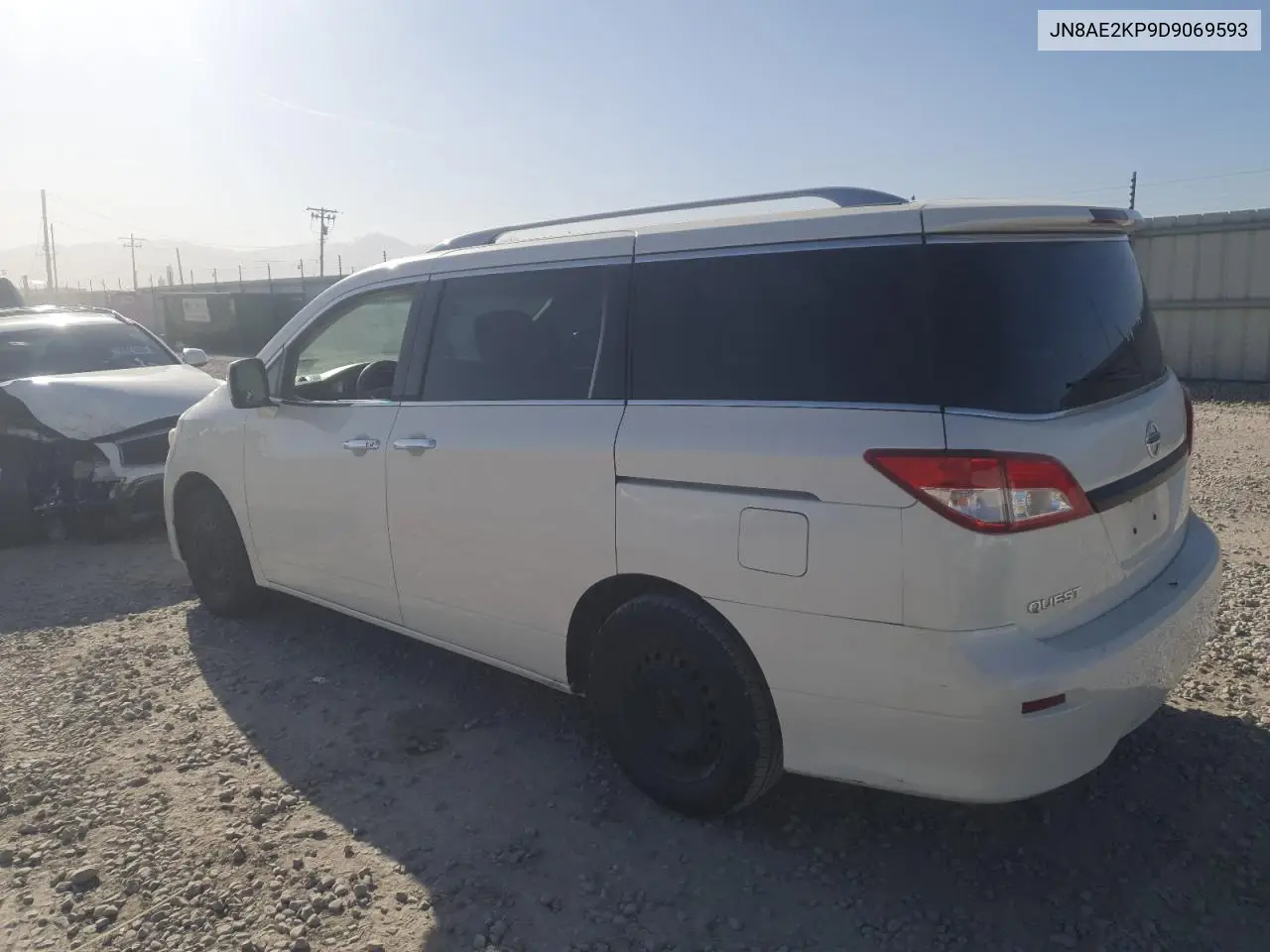 2013 Nissan Quest S VIN: JN8AE2KP9D9069593 Lot: 52244225