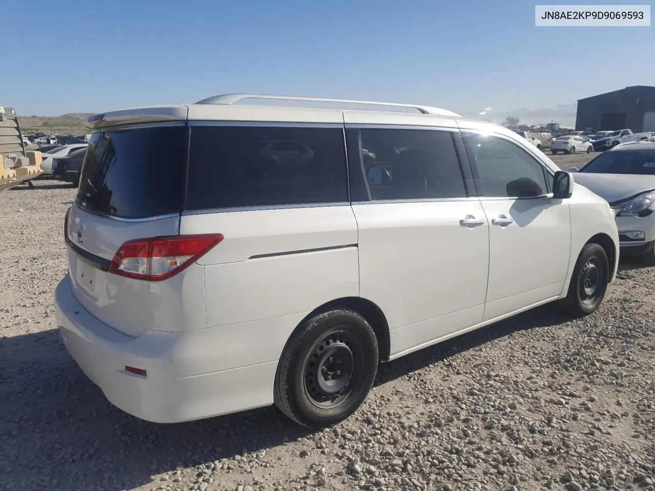 2013 Nissan Quest S VIN: JN8AE2KP9D9069593 Lot: 52244225