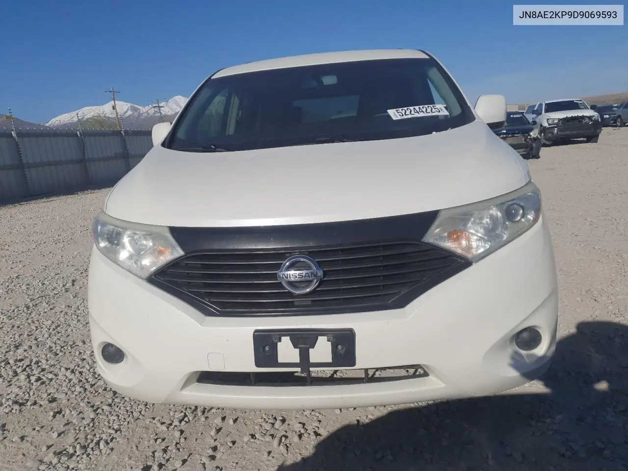 2013 Nissan Quest S VIN: JN8AE2KP9D9069593 Lot: 52244225
