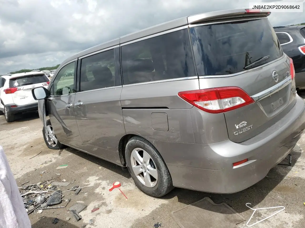 2013 Nissan Quest S VIN: JN8AE2KP2D9068642 Lot: 55512615