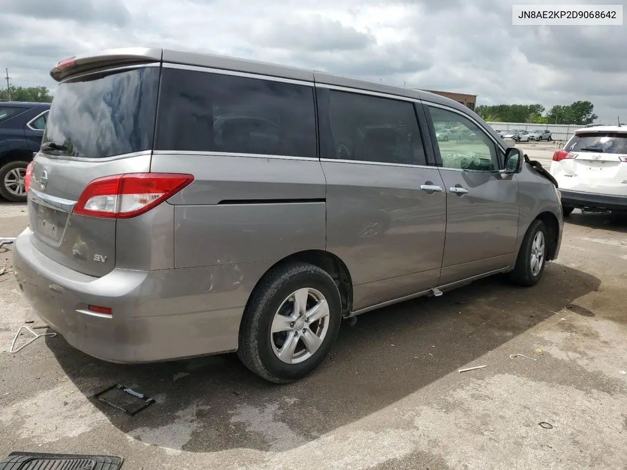 2013 Nissan Quest S VIN: JN8AE2KP2D9068642 Lot: 55512615