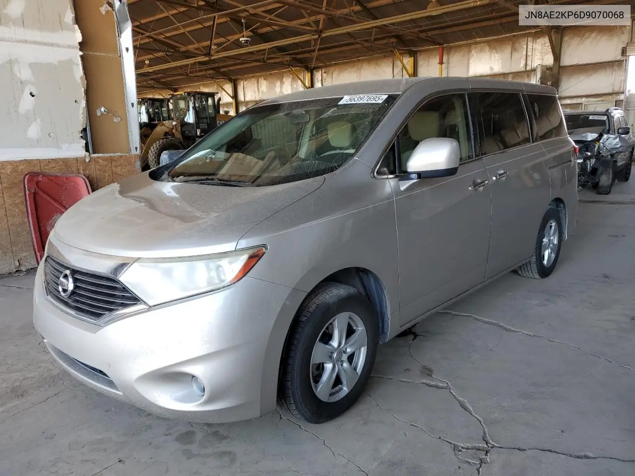 2013 Nissan Quest S VIN: JN8AE2KP6D9070068 Lot: 56397695