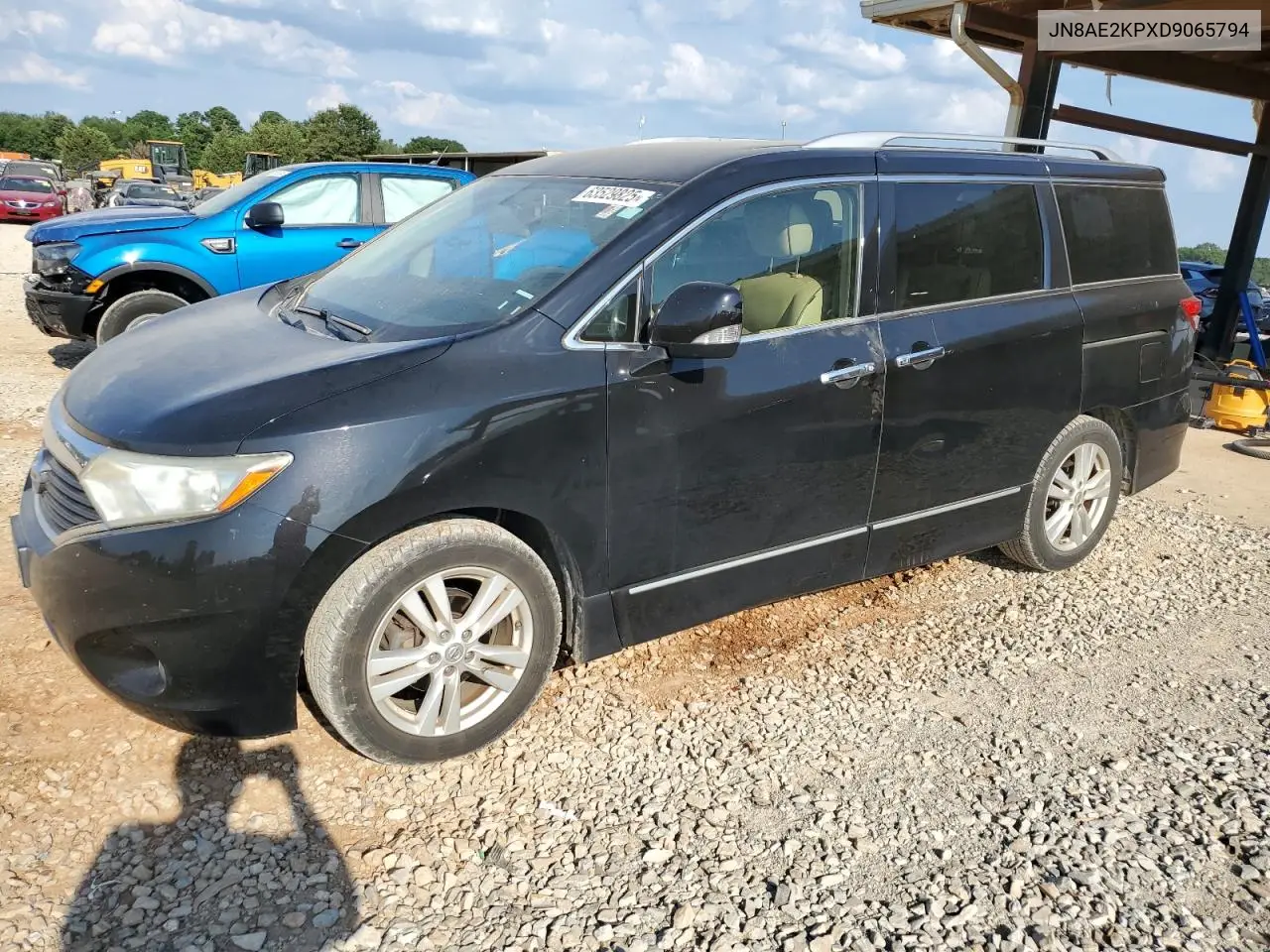 2013 Nissan Quest S VIN: JN8AE2KPXD9065794 Lot: 63529825