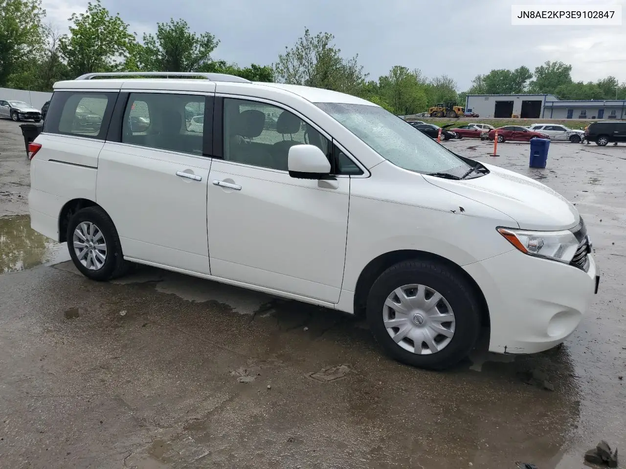 2014 Nissan Quest S VIN: JN8AE2KP3E9102847 Lot: 55526755