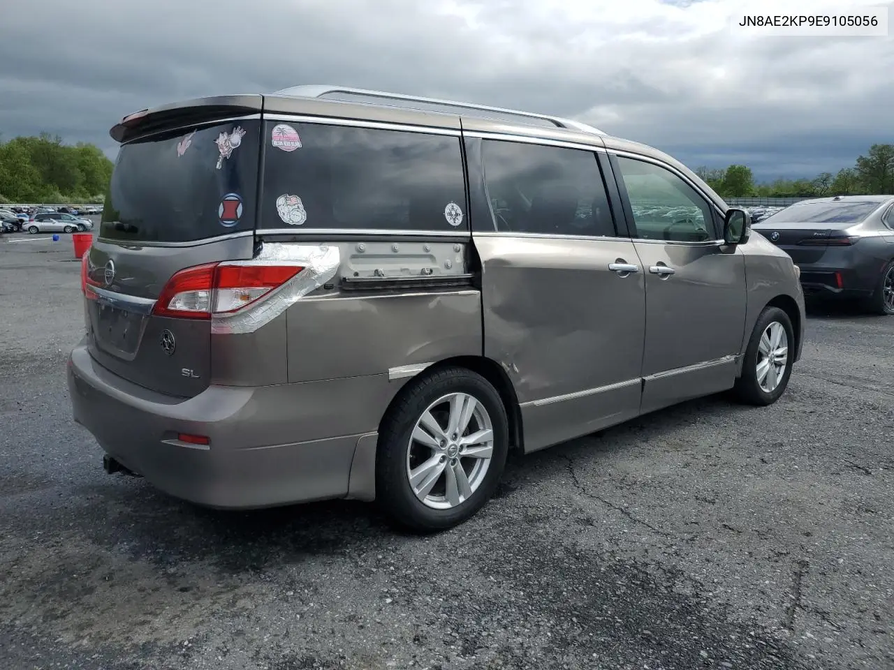2014 Nissan Quest S VIN: JN8AE2KP9E9105056 Lot: 56594235