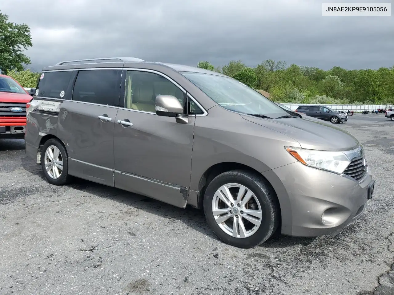 2014 Nissan Quest S VIN: JN8AE2KP9E9105056 Lot: 56594235