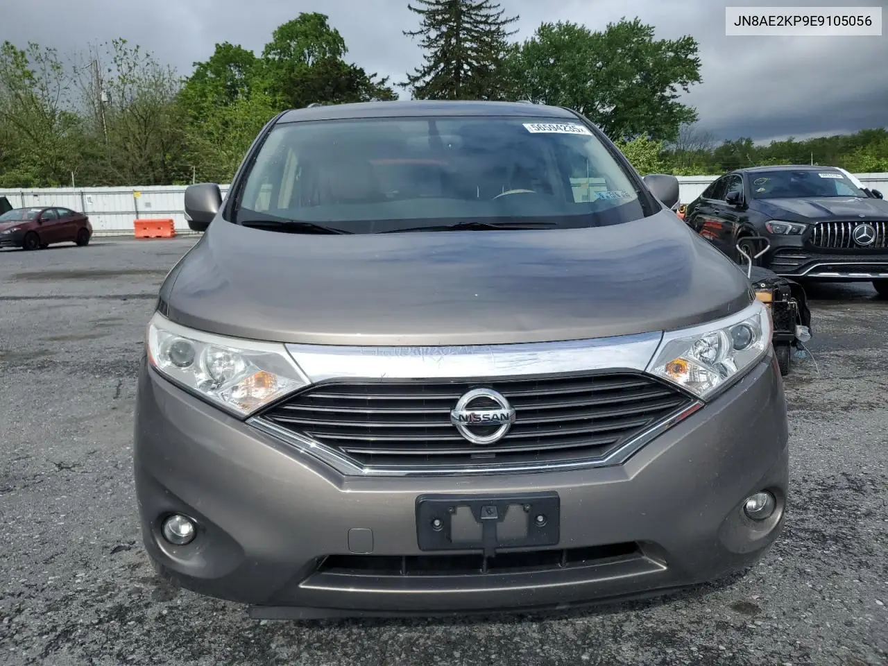 2014 Nissan Quest S VIN: JN8AE2KP9E9105056 Lot: 56594235