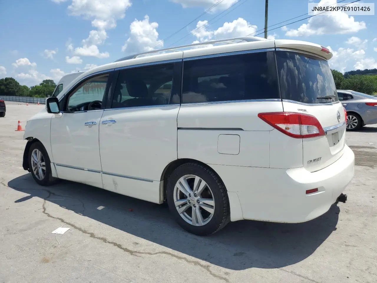 2014 Nissan Quest S VIN: JN8AE2KP7E9101426 Lot: 63314875
