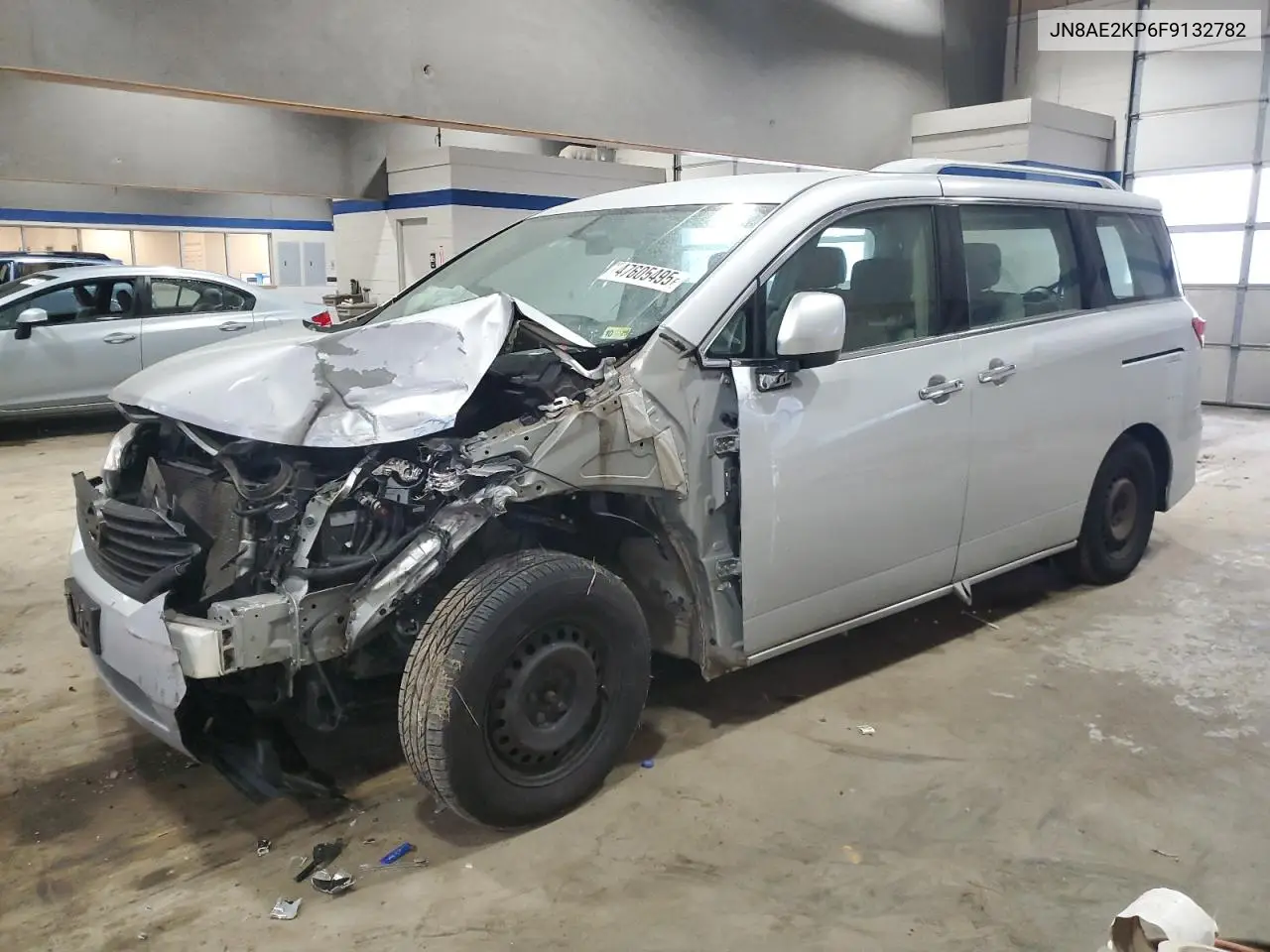 2015 Nissan Quest S VIN: JN8AE2KP6F9132782 Lot: 47605495