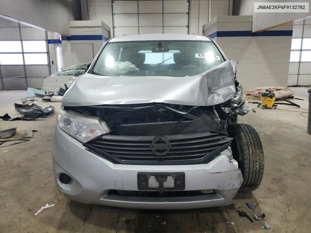 2015 Nissan Quest S VIN: JN8AE2KP6F9132782 Lot: 47605495