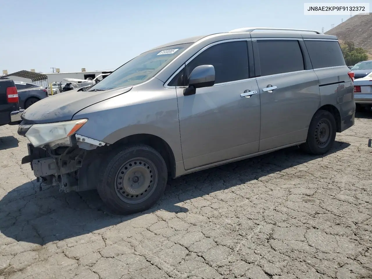 2015 Nissan Quest S VIN: JN8AE2KP9F9132372 Lot: 61830085