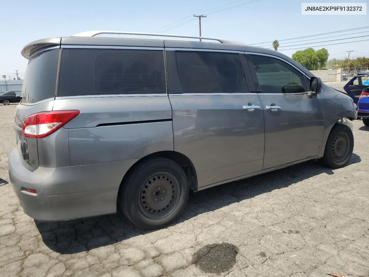 2015 Nissan Quest S VIN: JN8AE2KP9F9132372 Lot: 61830085