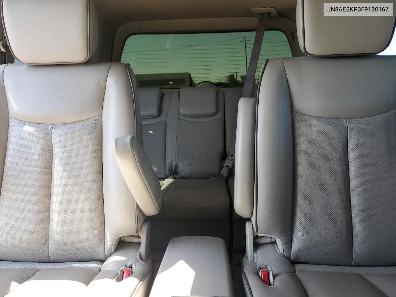 2015 Nissan Quest S VIN: JN8AE2KP3F9120167 Lot: 61931085