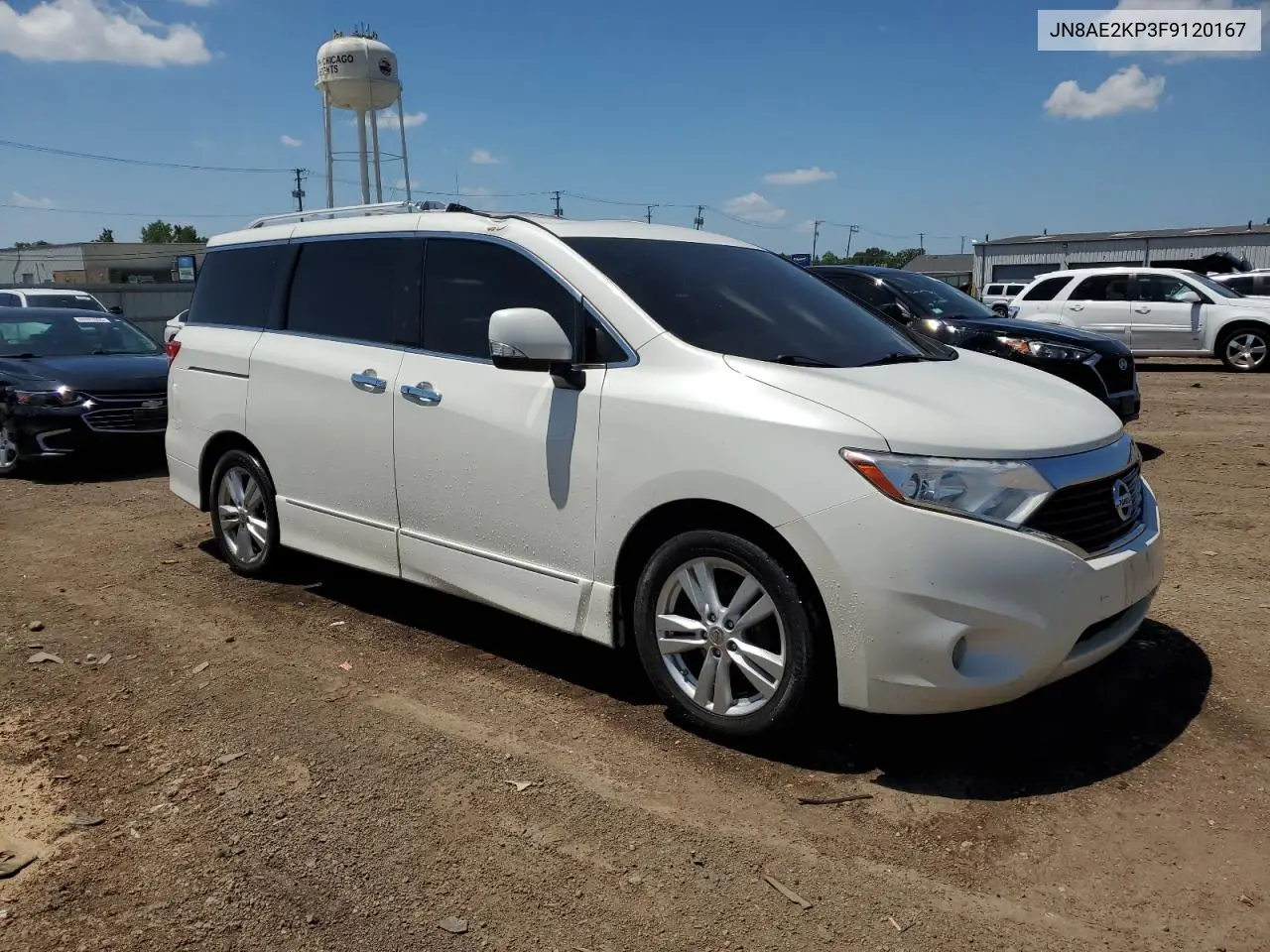 2015 Nissan Quest S VIN: JN8AE2KP3F9120167 Lot: 61931085
