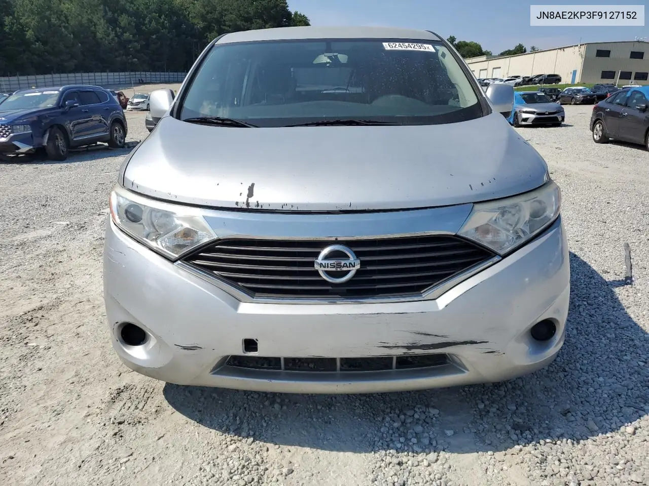 2015 Nissan Quest S VIN: JN8AE2KP3F9127152 Lot: 62454295