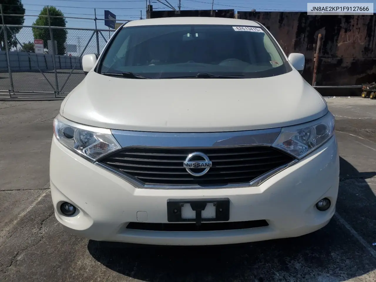 2015 Nissan Quest S VIN: JN8AE2KP1F9127666 Lot: 62613415