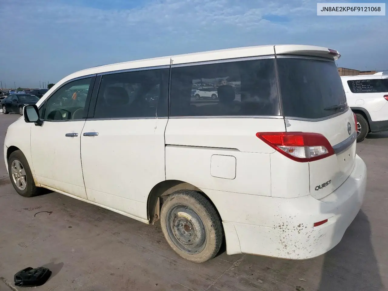 2015 Nissan Quest S VIN: JN8AE2KP6F9121068 Lot: 63532125