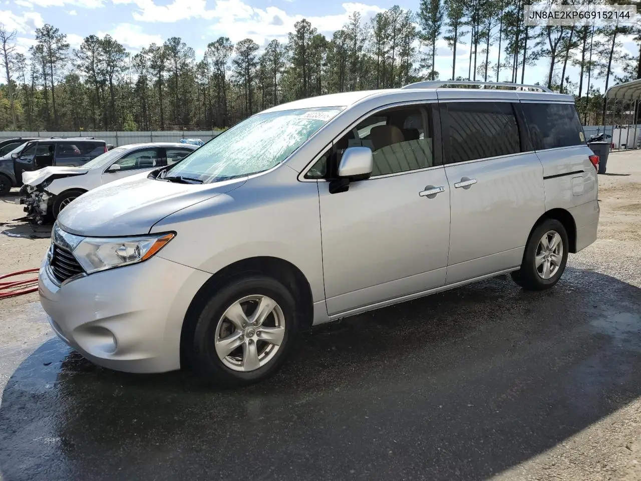 2016 Nissan Quest S VIN: JN8AE2KP6G9152144 Lot: 50235115