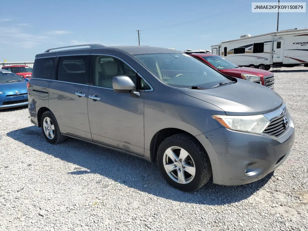 2016 Nissan Quest S VIN: JN8AE2KPXG9150879 Lot: 53609985