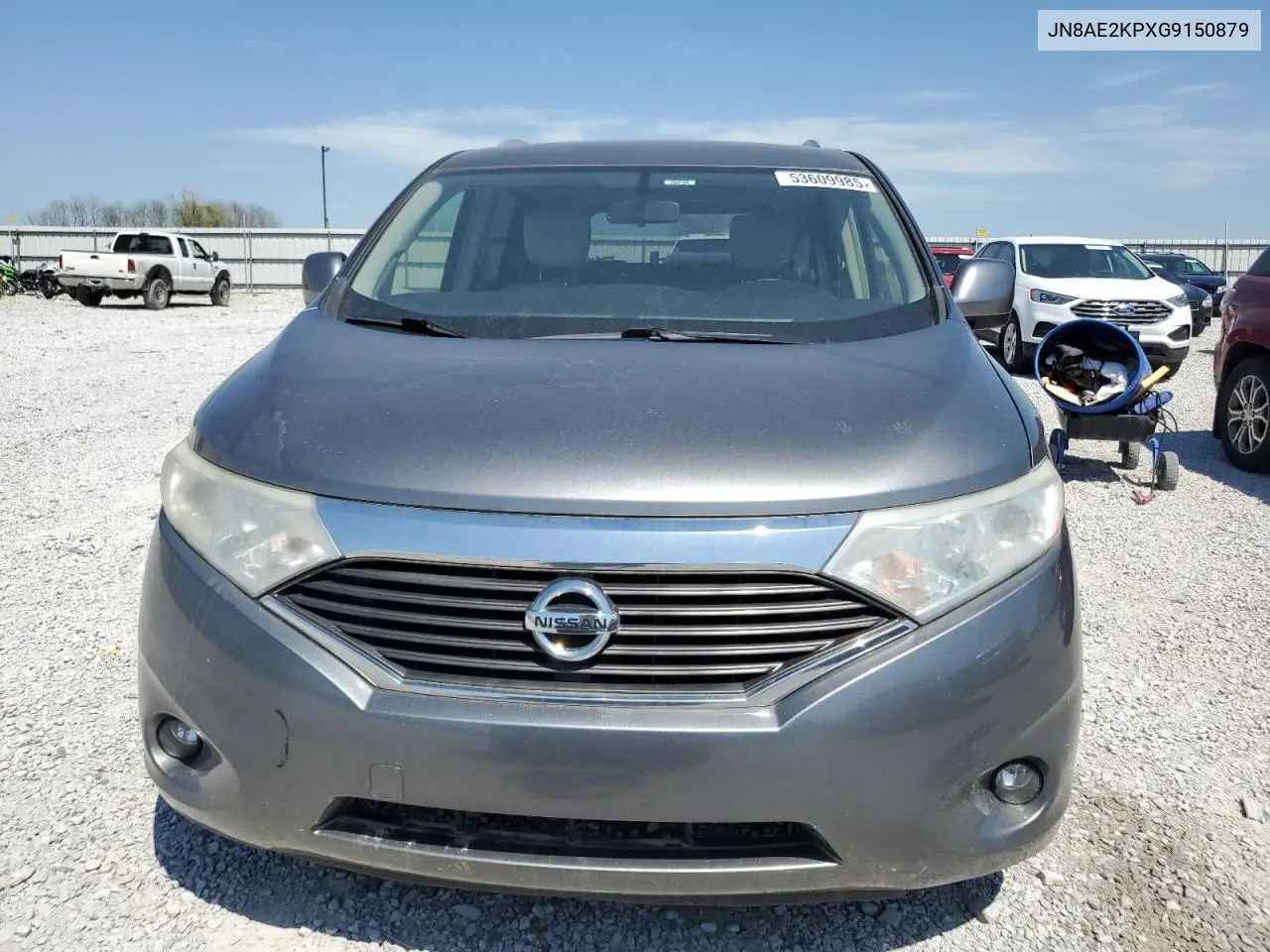 2016 Nissan Quest S VIN: JN8AE2KPXG9150879 Lot: 53609985