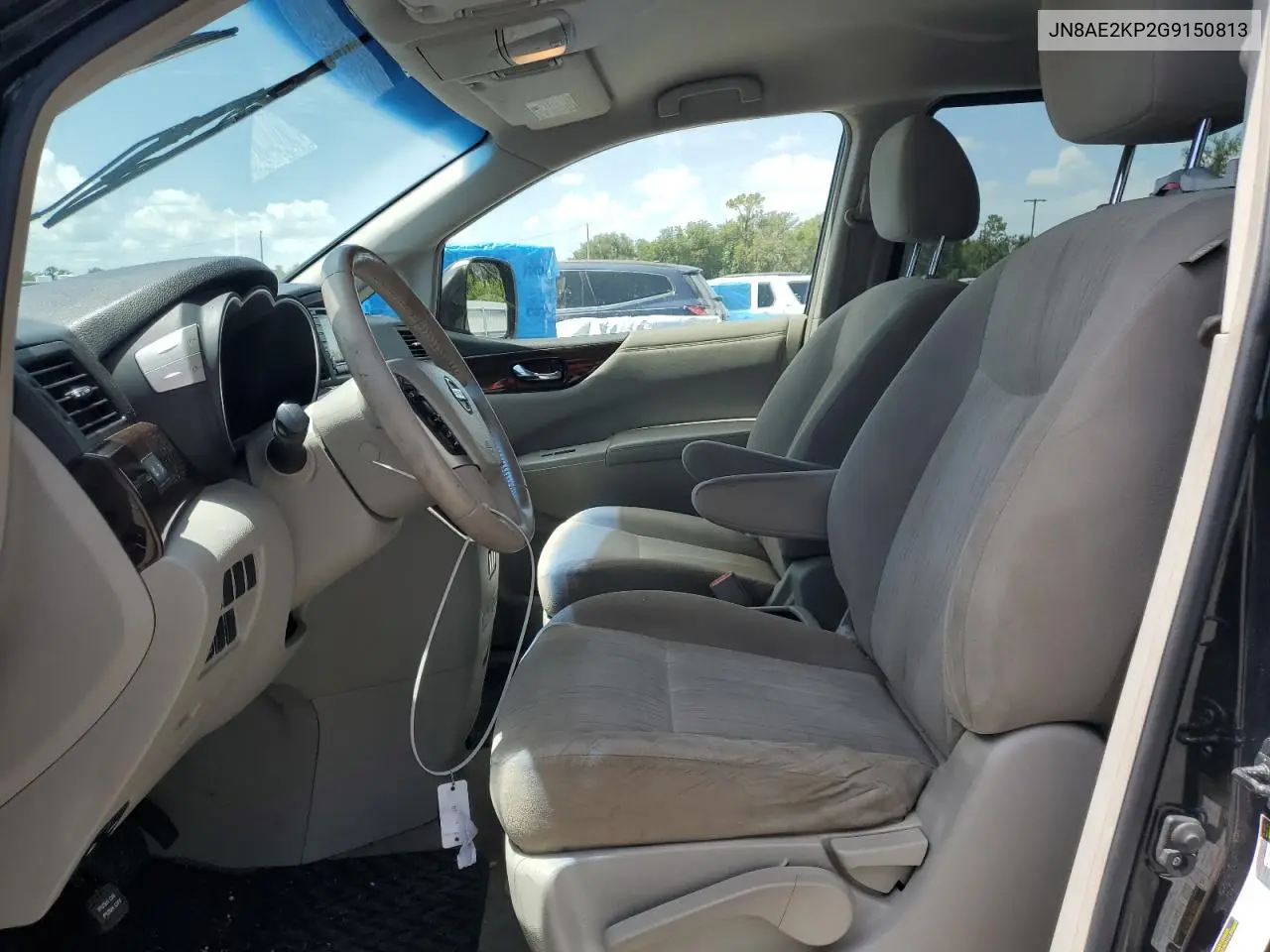 2016 Nissan Quest S VIN: JN8AE2KP2G9150813 Lot: 63040705