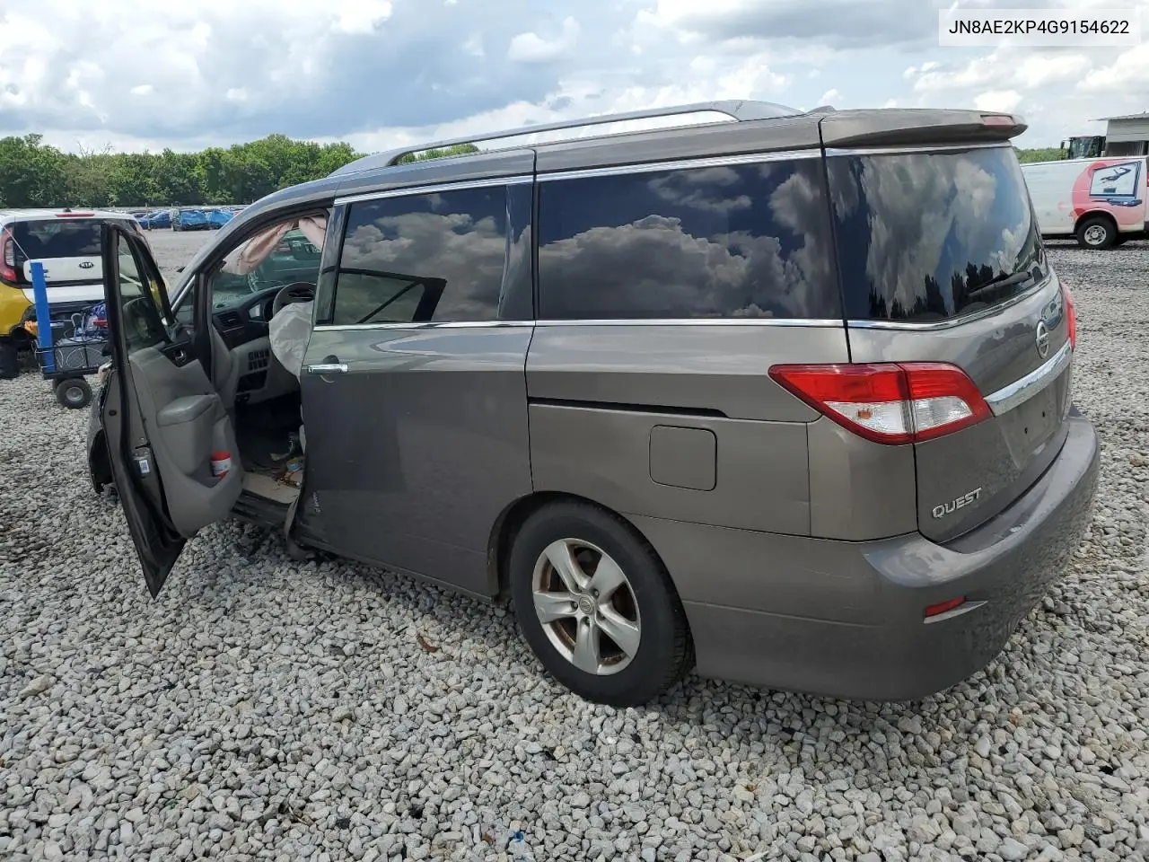 2016 Nissan Quest S VIN: JN8AE2KP4G9154622 Lot: 63148635