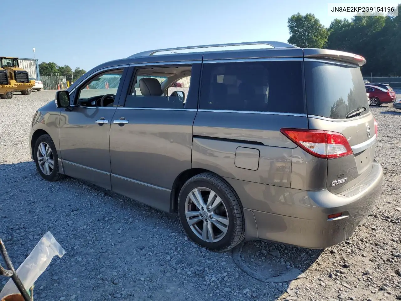 2016 Nissan Quest S VIN: JN8AE2KP2G9154196 Lot: 63467725