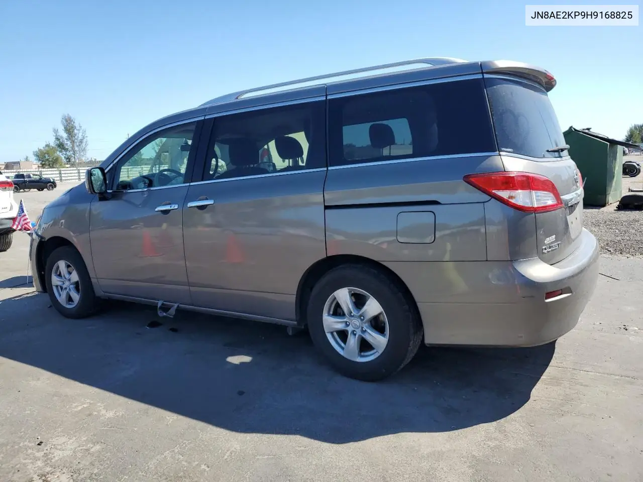 2017 Nissan Quest S VIN: JN8AE2KP9H9168825 Lot: 48487165