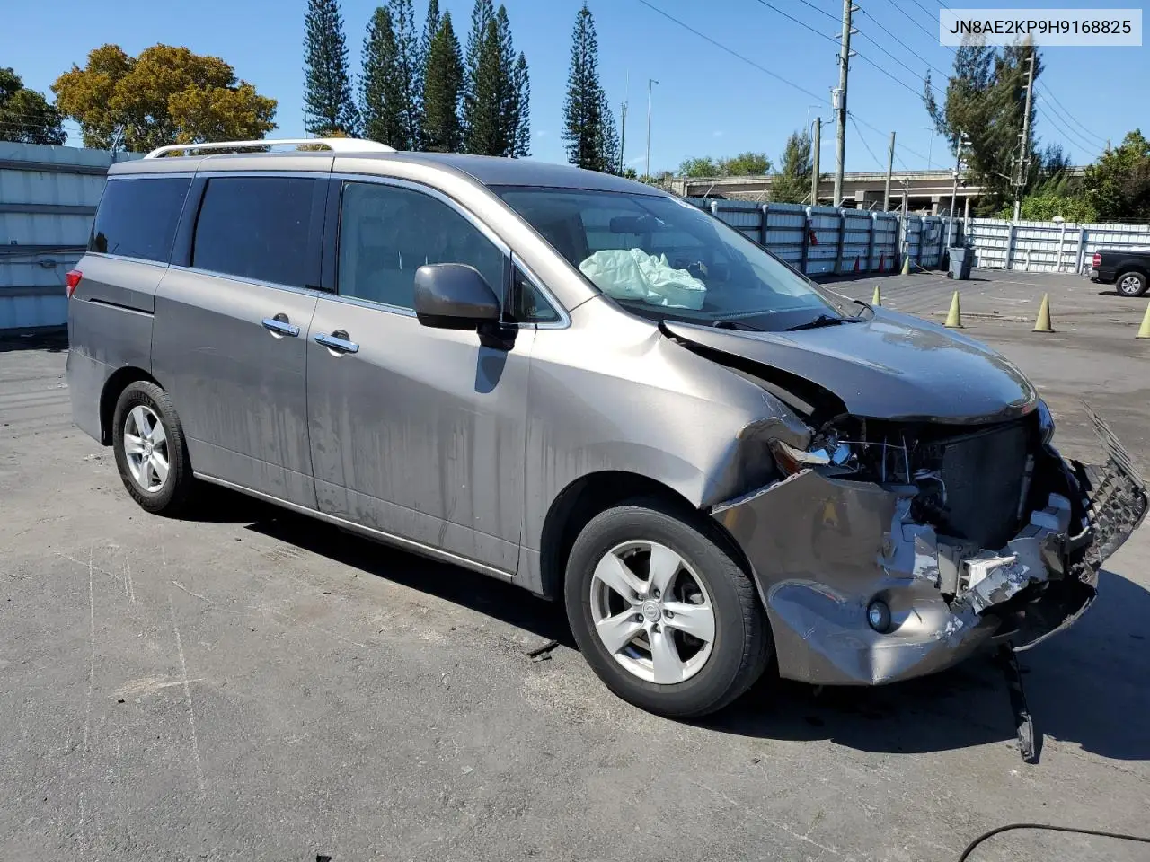 2017 Nissan Quest S VIN: JN8AE2KP9H9168825 Lot: 48487165